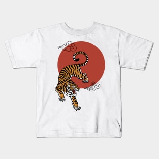 A Tiger Never Loses Sleep Kids T-Shirt